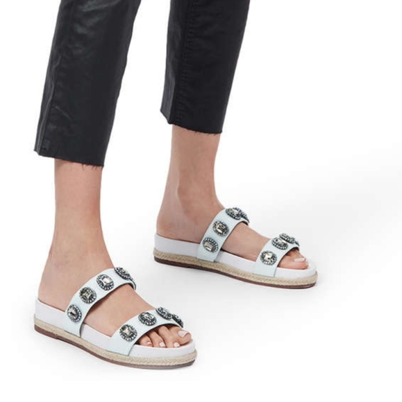 kurt geiger london maiden flat sandals